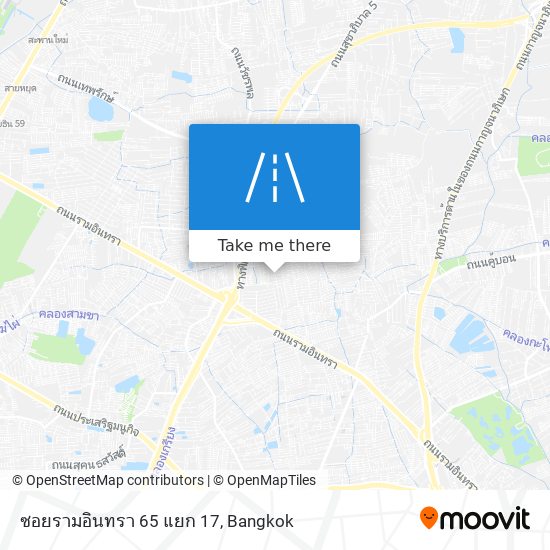 ซอยรามอินทรา 65 แยก 17 map