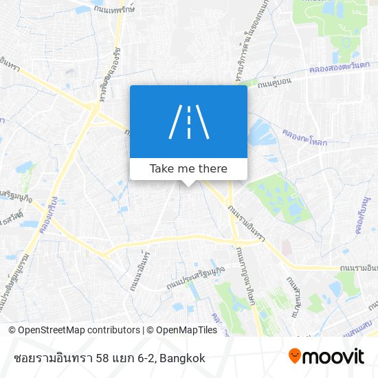 ซอยรามอินทรา 58 แยก 6-2 map