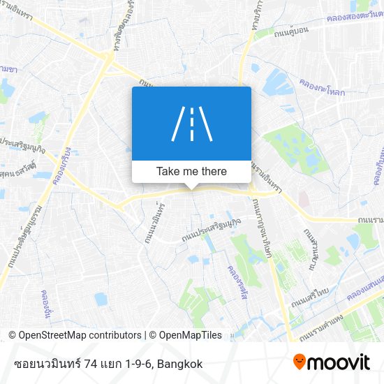 ซอยนวมินทร์ 74 แยก 1-9-6 map