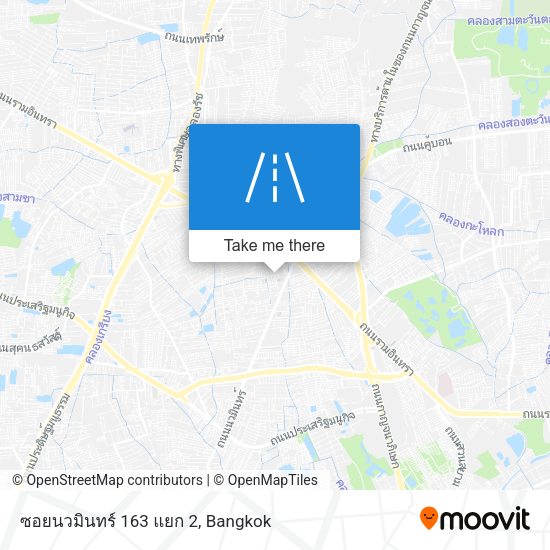 ซอยนวมินทร์ 163 แยก 2 map