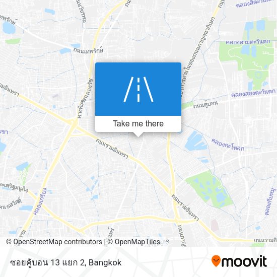 ซอยคู้บอน 13 แยก 2 map