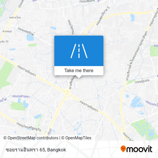 ซอยรามอินทรา 65 map