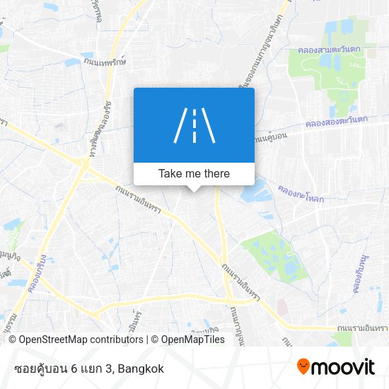 ซอยคู้บอน 6 แยก 3 map