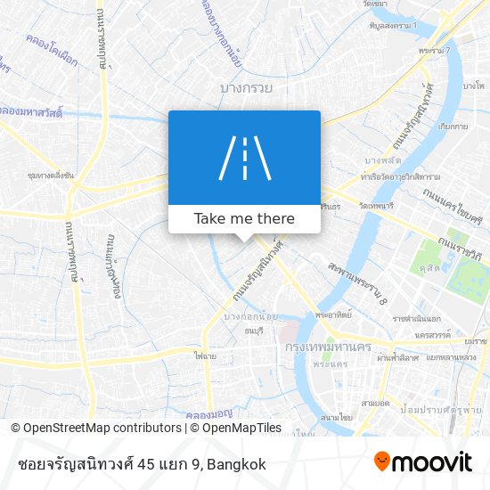 ซอยจรัญสนิทวงศ์ 45 แยก 9 map