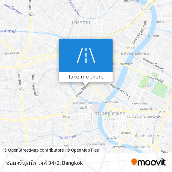 ซอยจรัญสนิทวงศ์ 34/2 map