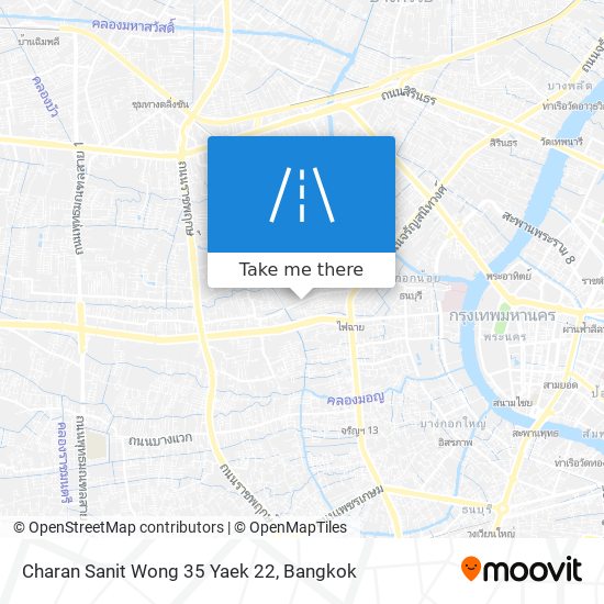 Charan Sanit Wong 35 Yaek 22 map