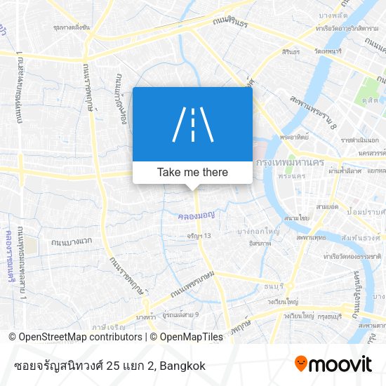 ซอยจรัญสนิทวงศ์ 25 แยก 2 map
