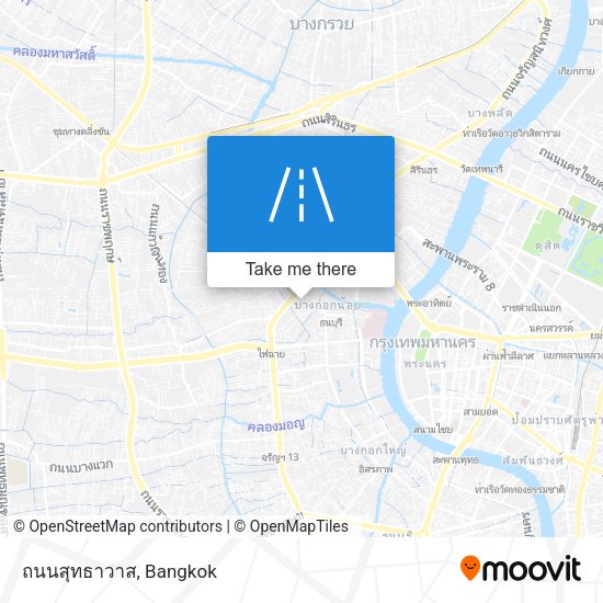 ถนนสุทธาวาส map