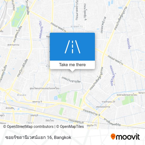 ซอยรัชดานิเวศน์แยก 16 map