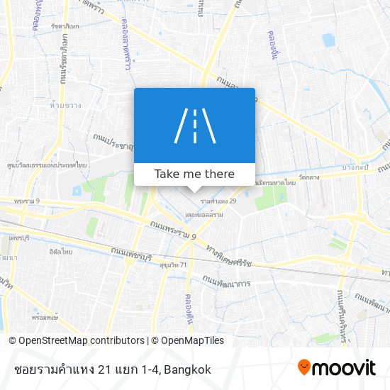 ซอยรามคำแหง 21 แยก 1-4 map