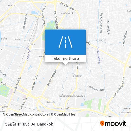 ซอยอินทามระ 34 map