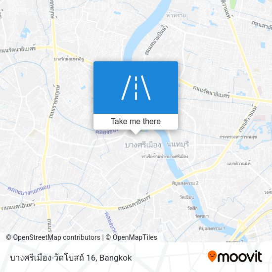บางศรีเมือง-วัดโบสถ์ 16 map