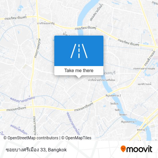 ซอยบางศรีเมือง 33 map