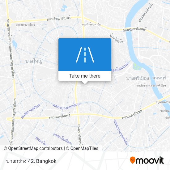 บางกร่าง 42 map
