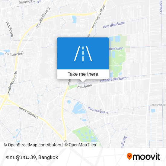 ซอยคู้บอน 39 map