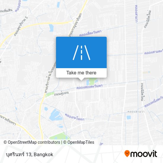 บุศรินทร์ 13 map