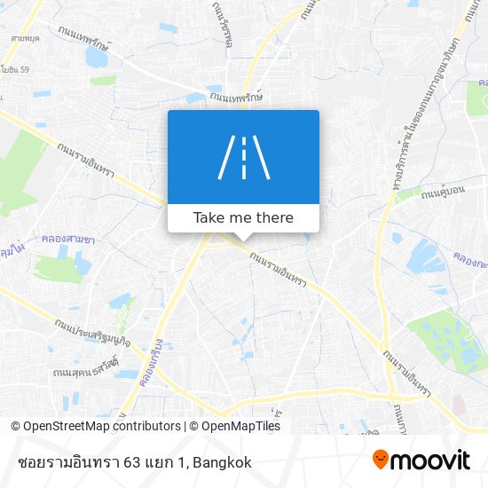 ซอยรามอินทรา 63 แยก 1 map