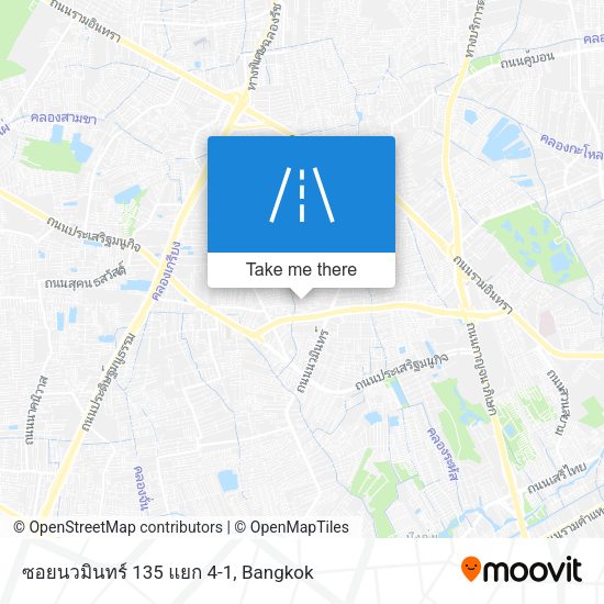 ซอยนวมินทร์ 135 แยก 4-1 map