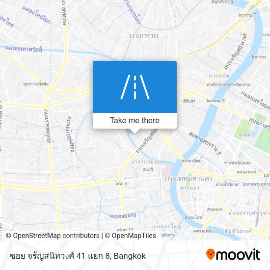 ซอย จรัญสนิทวงศ์ 41 แยก 8 map