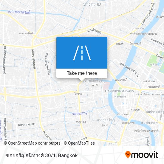 ซอยจรัญสนิทวงศ์ 30/1 map