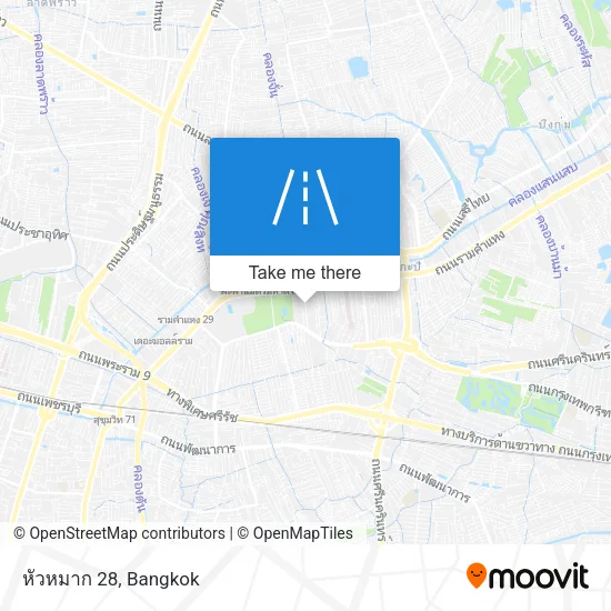 หัวหมาก 28 map
