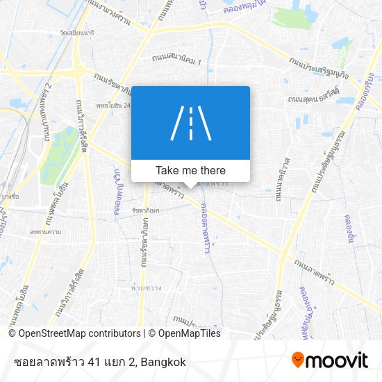 ซอยลาดพร้าว 41 แยก 2 map
