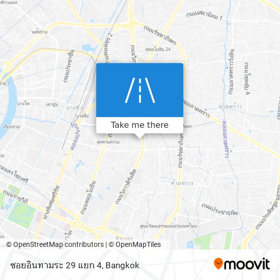 ซอยอินทามระ 29 แยก 4 map