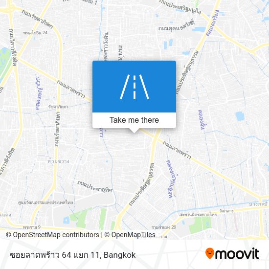 ซอยลาดพร้าว 64 แยก 11 map