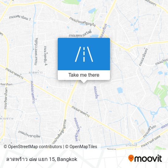 ลาดพร้าว ๘๗ แยก 15 map