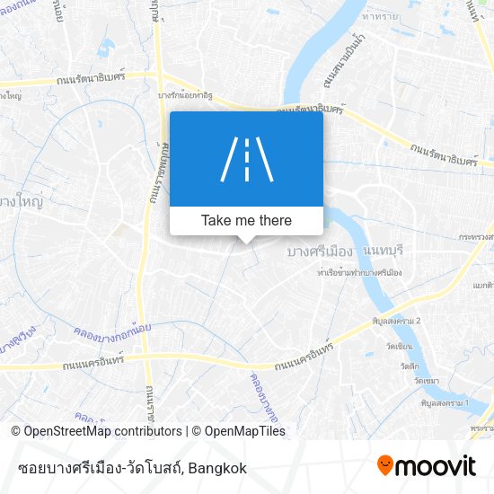ซอยบางศรีเมือง-วัดโบสถ์ map