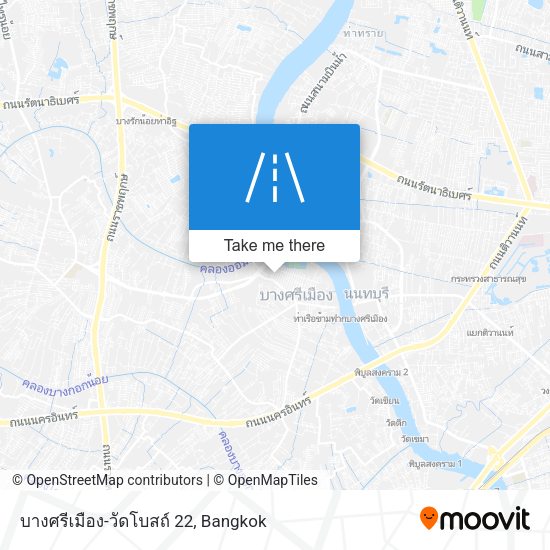 บางศรีเมือง-วัดโบสถ์ 22 map