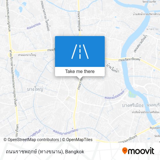 ถนนราชพฤกษ์ (ทางขนาน) map
