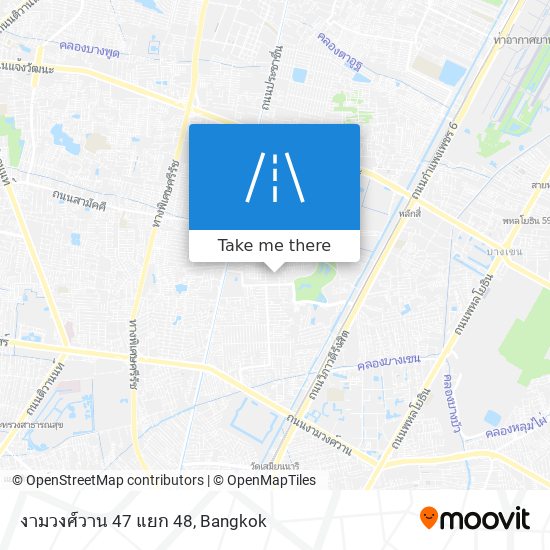 งามวงศ์วาน 47 แยก 48 map