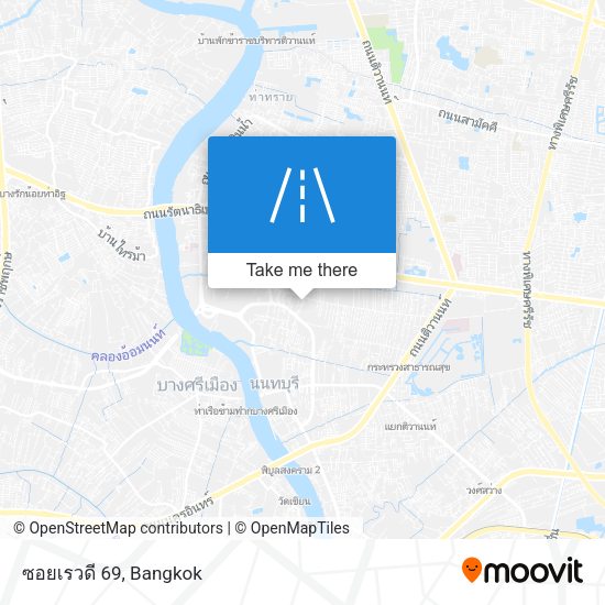 ซอยเรวดี 69 map