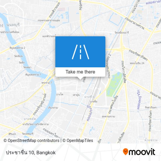 ประชาชื่น 10 map
