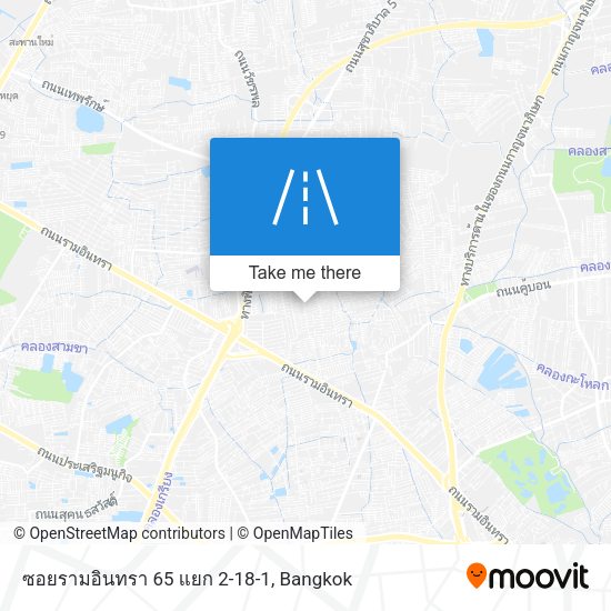 ซอยรามอินทรา 65 แยก 2-18-1 map