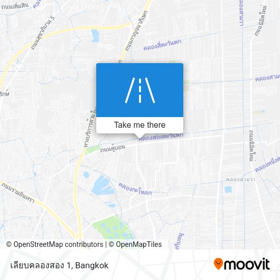 เลียบคลองสอง 1 map