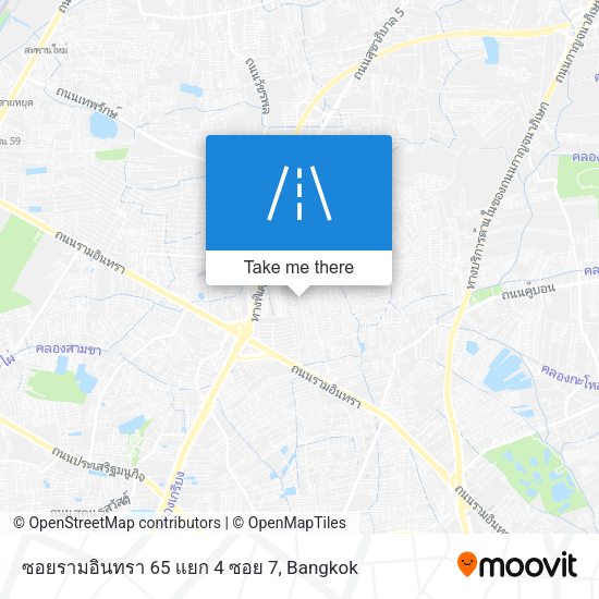 ซอยรามอินทรา 65 แยก 4 ซอย 7 map