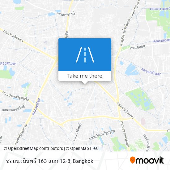 ซอยนวมินทร์ 163 แยก 12-8 map