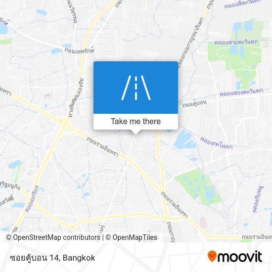 ซอยคู้บอน 14 map