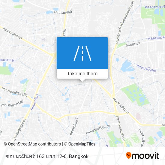 ซอยนวมินทร์ 163 แยก 12-6 map