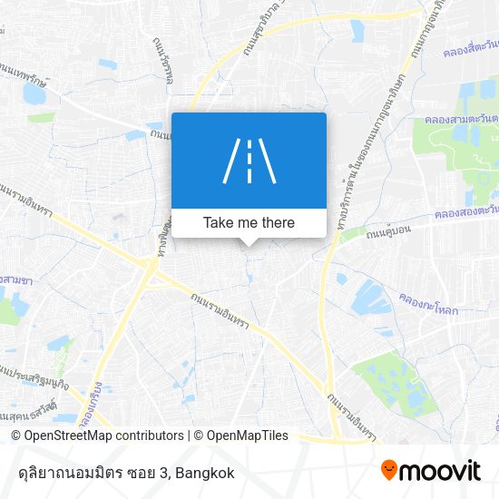 ดุลิยาถนอมมิตร ซอย 3 map