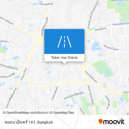 ซอยนวมินทร์ 161 map