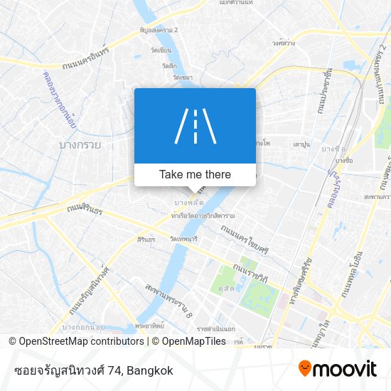 ซอยจรัญสนิทวงศ์ 74 map