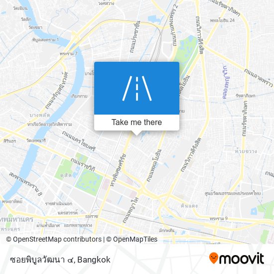 ซอยพิบูลวัฒนา ๔ map