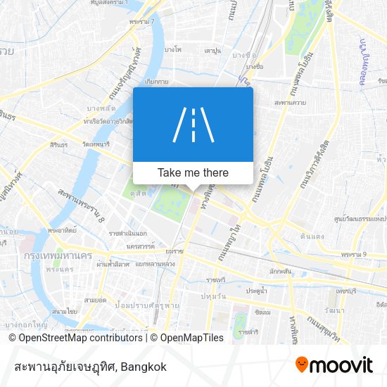 สะพานอุภัยเจษฎุทิศ map