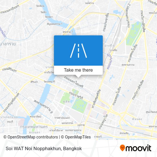 Soi WAT Noi Nopphakhun map