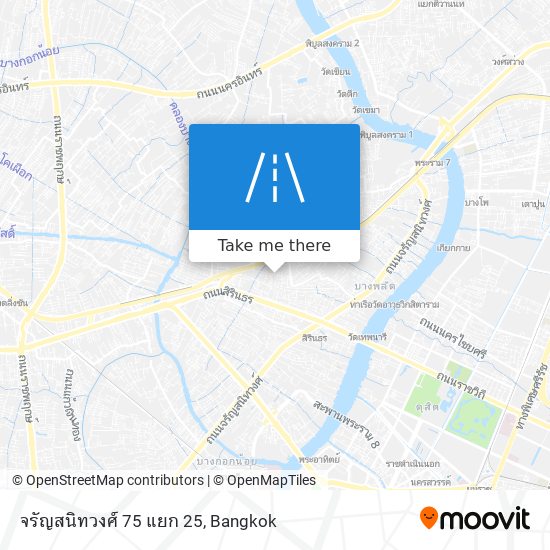 จรัญสนิทวงศ์ 75 แยก 25 map