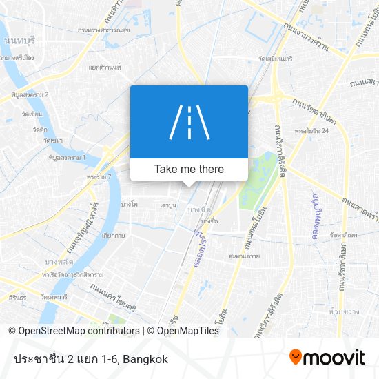 ประชาชื่น 2 แยก 1-6 map