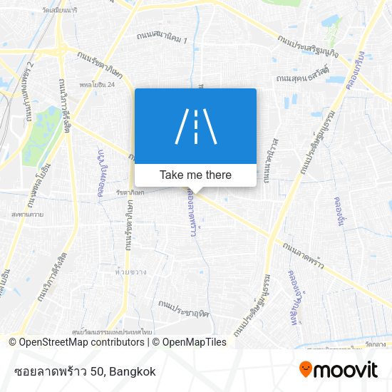 ซอยลาดพร้าว 50 map